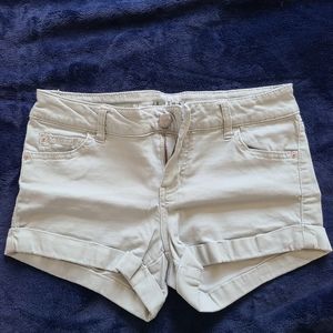 Sage green shorts